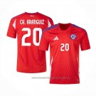 Chile Player Ch.aranguiz Home Shirt 2024