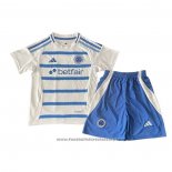 Cruzeiro Away Shirt Kids 2025