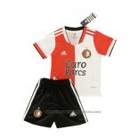 Feyenoord Home Shirt Kids 2021-2022
