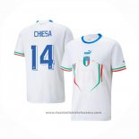 Italy Player Chiesa Away Shirt 2022