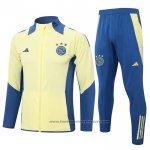 Jacket Tracksuit Ajax Kids 2024-2025 Yellow