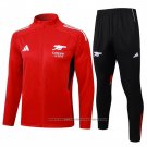 Jacket Tracksuit Arsenal Kids 2025-2026 Red