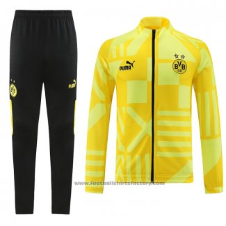 Jacket Tracksuit Borussia Dortmund 2022-2023 Yellow