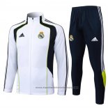 Jacket Tracksuit Real Madrid Kids 2025-2026 White Black
