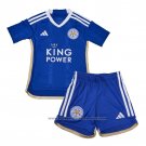 Leicester City Home Shirt Kids 2023-2024