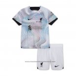 Liverpool Away Shirt Kids 2022-2023