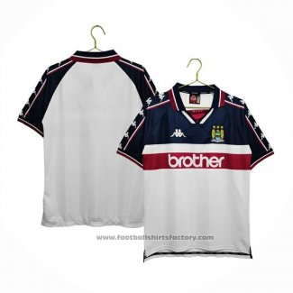 Manchester City Away Shirt Retro 97-98
