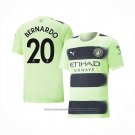 Manchester City Player Bernardo Third Shirt 2022-2023
