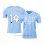 Manchester City Player J.alvarez Home Shirt 2023-2024