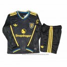 Manchester United Third Shirt Long Sleeve Kids 2025-2026