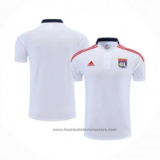 Polo Lyon 2022-2023 White