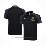 Polo Paris Saint-Germain Jordan 2023-2024 Black