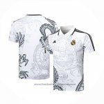 Polo Real Madrid Dragon 2024-2025 White