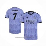 Real Madrid Player Hazard Away Shirt 2022-2023
