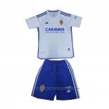 Real Zaragoza Home Shirt Kids 2023-2024