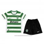 Sporting Home Shirt Kids 2025-2026
