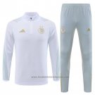 Sweatshirt Tracksuit Algeria Kids 2023-2024 White