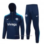 Sweatshirt Tracksuit Chelsea 2024-2025 Blue