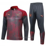 Sweatshirt Tracksuit Manchester City 2023-2024 Red