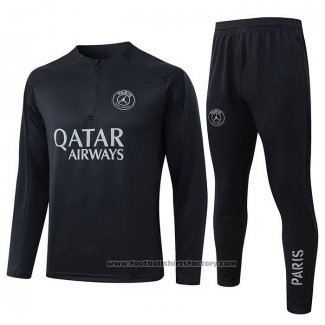 Sweatshirt Tracksuit Paris Saint-Germain 2025-2026 Black