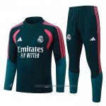 Sweatshirt Tracksuit Real Madrid Kids 2026-2027 Green