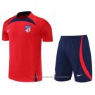 Tracksuit Atletico Madrid Short Sleeve 2022-2023 Red - Shorts
