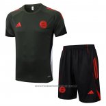 Tracksuit Bayern Munich Short Sleeve 2025-2026 Green - Shorts