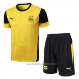 Tracksuit Borussia Dortmund Short Sleeve 2025-2026 Yellow - Shorts