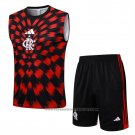 Tracksuit Flamengo Without Sleeves 2025-2026 Red Black