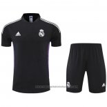 Tracksuit Real Madrid Short Sleeve 2022-2023 Black and Purpura - Shorts