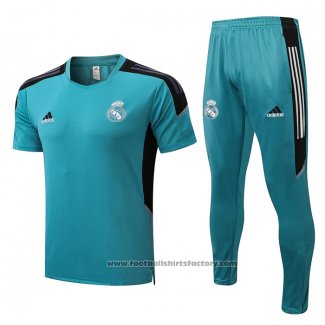 Tracksuit Real Madrid Short Sleeve 2022-2023 Blue