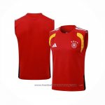Training Shirt Germany Without Sleeves 2025-2026 Red