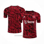 Training Shirt Manchester United 2023-2024 Red