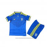 Ukraine Away Shirt Kids 2026
