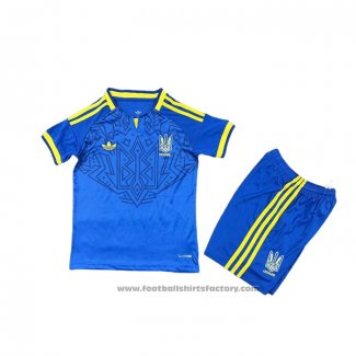 Ukraine Away Shirt Kids 2026