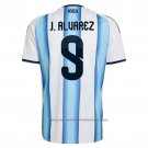 Argentina Player Julian Alvarez Home Shirt 2026
