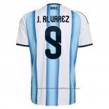 Argentina Player Julian Alvarez Home Shirt 2026