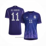 Argentina Player di Maria Away Shirt 2022