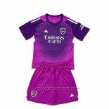 Arsenal Goalkeeper Shirt Kids 2025-2026 Purple