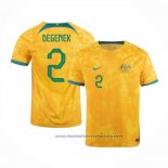 Australia Player Degenek Home Shirt 2022