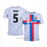 Barcelona Player Sergio Third Shirt 2022-2023
