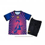 Barcelona Special Shirt Kids 2025-2026 Blue