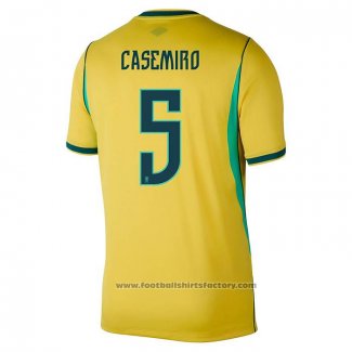 Brazil Player Casemiro Home Shirt 2026