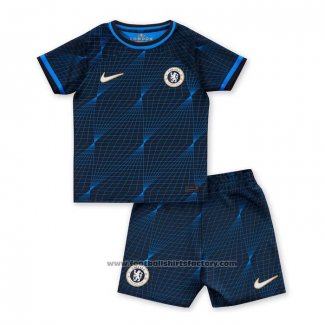 Chelsea Away Shirt Kids 2023-2024