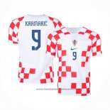 Croatia Player Kramaric Home Shirt 2022