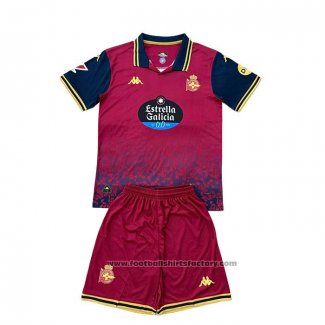 Deportivo La Coruna Away Shirt Kids 2025-2026