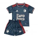 Feyenoord Away Shirt Kids 2022-2023