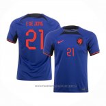 Holland Player F.de Jong Away Shirt 2022