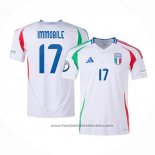 Italy Player Immobile Away Shirt 2024-2025