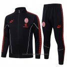 Jacket Tracksuit AC Milan Kids 2025-2026 Black